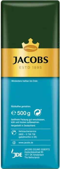 JACOBS Auslese Mild + Sanft Filterkaffee 12 X 500 G Kaffee Gemahlen -Senseo || Tassimo Verkäufe a926687809516e782eee3f08a7f6eae2 1