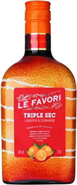 Le Favori Triple Sec Orangenlikoer | 40 % Vol | 0,7 L