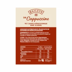 Senseo CAPPUCCINO BAILEYS Kaffeepad Ungeröstet 8 Stück(e) -Senseo || Tassimo Verkäufe ab469dffc35de595af244148e86b49f1
