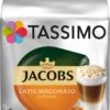 TASSIMO Jacobs Latte Macchiato Caramel 5er Pack T Discs Kapseln 5 X 8 Getränke