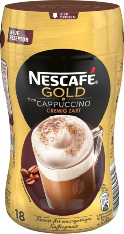 Nescafé® Nescafé Gold Typ Cappuccino Cremig Zart | 250g -Senseo || Tassimo Verkäufe aeae96d8a9071707e78f0e42d100ccce