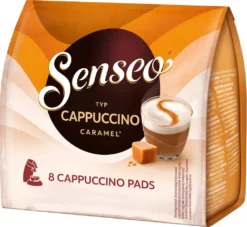 SENSEO Typ Cappuccino Caramel Pads 10er Pack 10 X 8 Getränke -Senseo || Tassimo Verkäufe b046d289bba094b4ca4c27c467b7a604