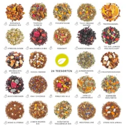 XL Tee Adventskalender (48x49cm!) 24 Pyramiden-Beutel, Hochwertige Kräuter-, Früchtetees -Senseo || Tassimo Verkäufe b282982141791c81241410f2a4319873