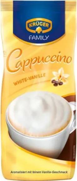 Krüger Family Cappuccino White | 500-g-Beutel -Senseo || Tassimo Verkäufe b2a1065052379eb4ab9710be9997e2df
