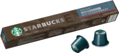 Nestlé® Starbucks Espresso Roast By Nespresso Kaffeekapseln Dolce Gusto 57g, 10 Kapseln -Senseo || Tassimo Verkäufe b316589dc114a137d71f90a67dcc463a