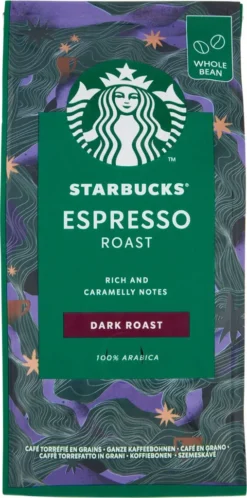 Nestlé® Starbucks Espresso Roast,Dark Roast,Karamellnote, Ganze Bohne, 200g -Senseo || Tassimo Verkäufe b37fb475b44bc95671033155c54e976b