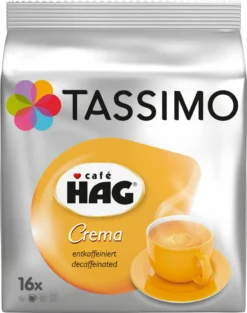 Tassimo Café Hag Crema Entkoffeiniert | 16 T Discs, Kaffeekapseln -Senseo || Tassimo Verkäufe b445a2e0a770919dfbc408b7ab3bacc2