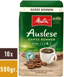 Melitta®Auslese Klassisch, Ganze Bohne 10x500gr.