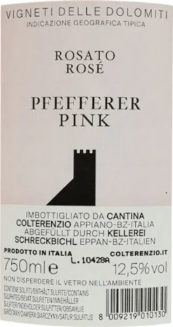 Pfefferer Pink Delle Dolomiti IGT Roséwein Trocken -Senseo || Tassimo Verkäufe b606bf0e2f75e3569cc2541a9733ddc9