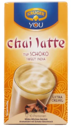 Krüger You Chai Latte Typ Schoko Sweet India Extra Cremig | 10 Portionen -Senseo || Tassimo Verkäufe b7dc42d84752a7661c203ba2a3bb5bda