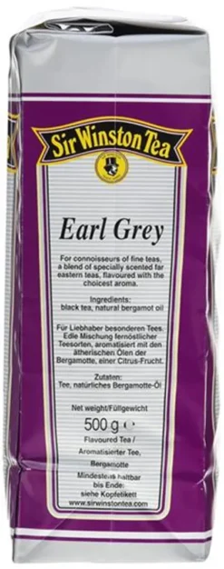 Sir Winston Tea Earl Grey | Loser Tee | 500g -Senseo || Tassimo Verkäufe b84af337153707ef516ceadb132ce121
