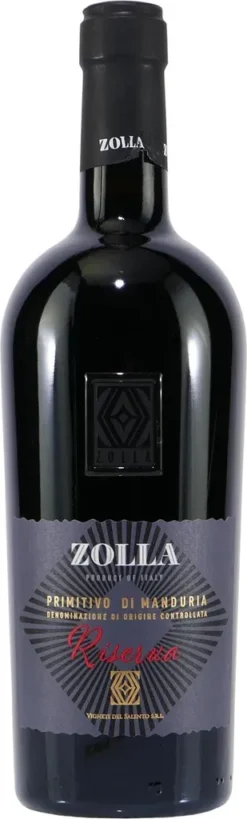 Vigneti Del Salento Zolla Primitivo Di Manduria Riserva DOC 2019 (0,75l) Trocken -Senseo || Tassimo Verkäufe b88f079fceceaf09d0280ba0b890e1f2