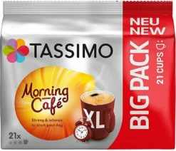 TASSIMO Kapseln Day-Night-Paket 3 Morning Café XL + 3 Café Hag - 111 Getränke -Senseo || Tassimo Verkäufe b8d2b49634d854aef38cc8e3a2ce6179 3