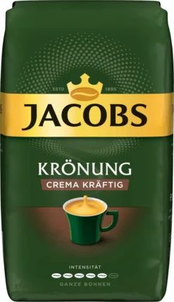 JACOBS Kaffeebohnen Krönung Crema Kräftig 2 X 1kg Ganze Kaffee Bohnen Geröstet -Senseo || Tassimo Verkäufe b901892cf4b3de3619e6092671203bab 2