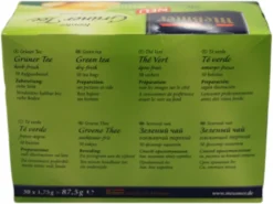 Meßmer Grüner Tee Herb Frischer Genuss 50 Teebeutel Traditionell 87g -Senseo || Tassimo Verkäufe b9b937bd1c0832157905dd273a20e3e8