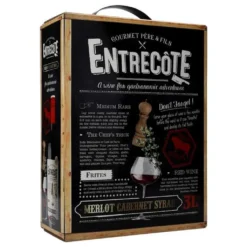 Bag-in-Box - 2019 Merlot Cabernet Syrah - Rotwein - ENTRECOTE 3 L., Auswahl:1 Box -Senseo || Tassimo Verkäufe bef2f3437408c789f2a962e298d1b537