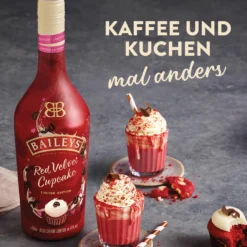 Baileys Red Velvet Cupcake Likör 0,7 L -Senseo || Tassimo Verkäufe bf7bbd0986156c7e50b662ff3e230adc