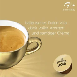 Nescafé® Nescafé Dolce Gusto Dallmayr Crema D'Oro | 16 Kaffeekapseln -Senseo || Tassimo Verkäufe c0fdd57d265ae58cf2fb884a79536f8c