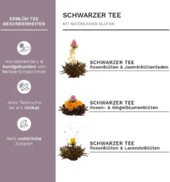 Creano Teeblumen 36 Teekugeln Schwarzer Tee Großpackung, Erblühtee Im Bulkpack -Senseo || Tassimo Verkäufe c4f1bc062e022ff0e6a187476cf104c6