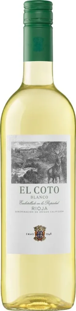 El Coto De Rioja Blanco 12% 0,75L (E)