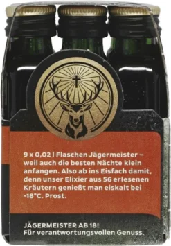 Jägermeister Kräuterlikör Partypackung 35% 9x0,02L -Senseo || Tassimo Verkäufe c5fbf54c0a3befbdf0ebc970c97eb2d5