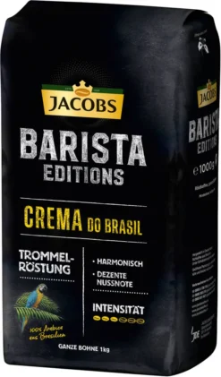 JACOBS Kaffeebohnen Barista Editions Crema Do Brasil 4 X 1 Kg Geröstete Bohnen -Senseo || Tassimo Verkäufe c601599fb9864d24b1d7f23a671afd99