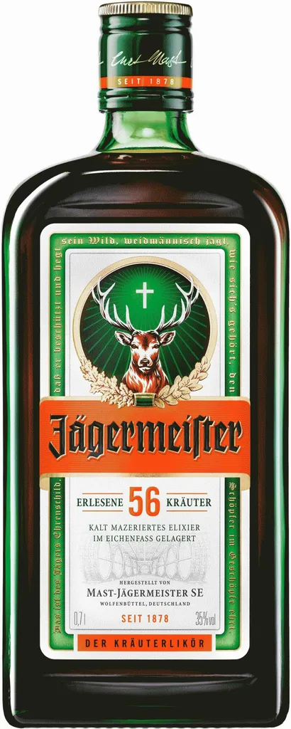 Jägermeister Kräuterlikör | 35 % Vol | 0,7 L 1 Jägermeister Kräuterlikör | 35 % Vol | 0,7 L