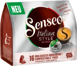 SENSEO Pads Italian Style Senseopads UTZ 80 Getränke Kaffeepads 9 SENSEO Pads Italian Style Senseopads UTZ 80 Getränke Kaffeepads -Senseo || Tassimo Verkäufe c6b109c25f5dbd91d92bacf28c3d0aa3