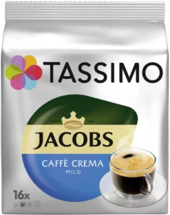 Tassimo Jacobs Caffè Crema Mild | 16 T Discs, Kaffeekapseln 14 Tassimo Jacobs Caffè Crema Mild | 16 T Discs, Kaffeekapseln -Senseo || Tassimo Verkäufe c74a9952d6f27d37e65c93d65c67b3d4