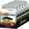 Tassimo Jacobs Caffè Crema Classico XL | 5 Packungen á 16 T Discs