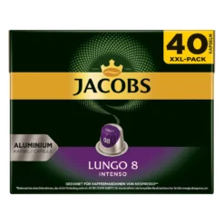 JACOBS Lungo 8 + Espresso 10 Nespresso®* Kompatibel - 240 Kapseln XXL-Pack -Senseo || Tassimo Verkäufe c88ceae53d59f828dc2af201065f33dc