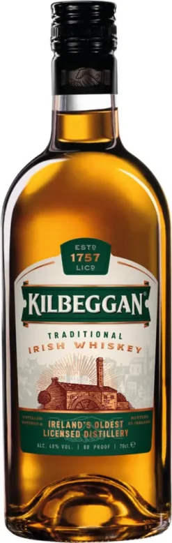 Kilbeggan Traditional Irish Whiskey | 40 % Vol | 0,7 L -Senseo || Tassimo Verkäufe c9b3f26e10938db7e4dbac925ed22d6e