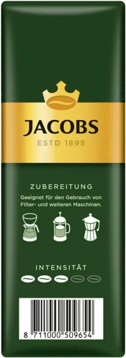JACOBS Filterkaffee Krönung Entkoffeiniert 6 X 500 G Pulver- Röstkaffee Gemahlen -Senseo || Tassimo Verkäufe ca64091210555f9bcb2ba5353d30f828