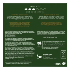 JACOBS Kapseln Krönung Crema 200 Nespresso®* Kompatible Kaffeekapseln 10x20 -Senseo || Tassimo Verkäufe ca884fba7723156172416355100c1ca0