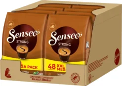 SENSEO Pads Strong 480 Kaffeepapds XXL Paket - 10 X 48 Getränke