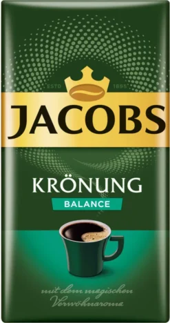 JACOBS Filterkaffee Krönung Balance 6 X 500 G Kaffee Gemahlen + 1 Becher+ 1 Dose -Senseo || Tassimo Verkäufe cbea3c59ab251e2292f5ead25a64a448
