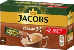 JACOBS Löskaffee 3in1 Classic Löslicher Kaffee 12 X 10+2 Sticks Instantkaffee -Senseo || Tassimo Verkäufe cced4c69fd465c0c12fafa87a1a9dd9e