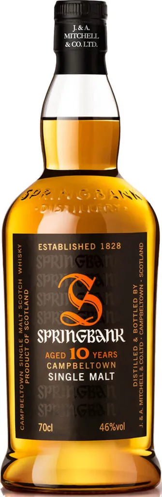 Springbank 10 Years Old Campbeltown Single Malt 46% 0,7L 2 Springbank 10 Years Old Campbeltown Single Malt 46% 0,7L – Bild 2