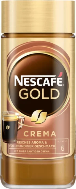 Nescafé® Nescafé Gold Crema | Löslicher Kaffee | 200g-Glas -Senseo || Tassimo Verkäufe ce2185120a564df7dcb628120ed27429
