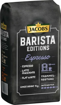 JACOBS Kaffeebohnen Barista Editions Espresso 2x1kg Ganze Bohne + Aluminium Dose Im Barista Design -Senseo || Tassimo Verkäufe ce6f2bad24da4991d10a1ee0629b7779