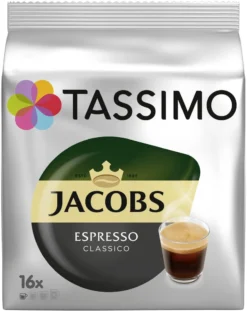 Tassimo Jacobs Espresso Classico | 16 T Discs, Kaffeekapseln -Senseo || Tassimo Verkäufe cfd28f39e400a3a50454446e65a7bb3a