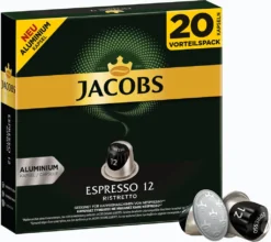 JACOBS Kapseln Espresso Ristretto 200 Nespresso Kompatible Kaffeekapseln -Senseo || Tassimo Verkäufe d078a7662c070c48e325b7a2d4780568