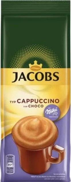 Jacobs Momente Choco Cappuccino Mild Mit Milka Schokonote 500g -Senseo || Tassimo Verkäufe d30db96f8375a879a1220bb691ffb347