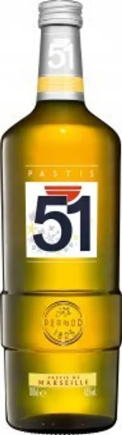 Ricard Pastis De Marseille 51 | 45 % Vol | 0,7 L