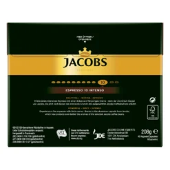JACOBS Kapseln Espresso Intenso 5 X 40 Nespresso®* Kompatible Kaffeekapseln -Senseo || Tassimo Verkäufe d6e896135cccc654edf8a89977aa0d0c