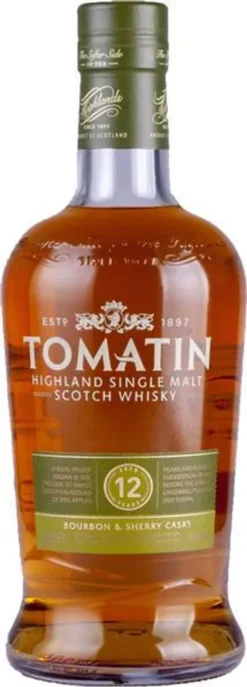 Tomatin 12 Jahre Highland Single Malt Scotch Whisky | 43 % Vol | 0,7 L -Senseo || Tassimo Verkäufe d7b8fc0368a101640a311f90fbb68f91