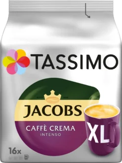 TASSIMO Jacobs Caffè Crema Intenso XL 5er Pack T Discs Kapseln 5 X 16 Getränke -Senseo || Tassimo Verkäufe d7dcaed95cb7d764c89c7a3f617c9bcd