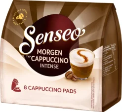 SENSEO Pads Typ Morgen Cappuccino Intense 10 X 8 Pads 80 Getränke -Senseo || Tassimo Verkäufe d8215cbfb9fde43b1fb39bd51d7e2ce1