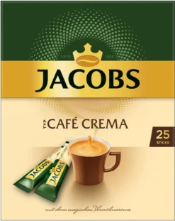 JACOBS Typ Cafe Crema Löslicher Kaffee 12 X 25 Sticks 15 JACOBS Typ Cafe Crema Löslicher Kaffee 12 X 25 Sticks -Senseo || Tassimo Verkäufe d825d4bd1c168888920794dcd6680ab9