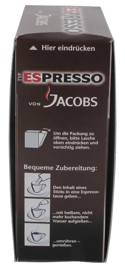 Jacobs Typ Espresso Sticks | Löslicher Kaffee | 25 Portionen 10 Jacobs Typ Espresso Sticks | Löslicher Kaffee | 25 Portionen – Bild 10